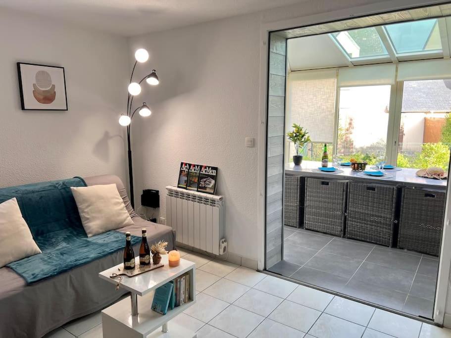 Perle Beach, Petite Maison Situee En Bord De Plage, Piscine. Guidel Dış mekan fotoğraf